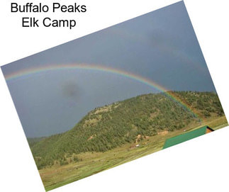 Buffalo Peaks Elk Camp