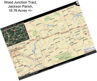 Wood Junction Tract, Jackson Parish, 16.76 Acres +/-