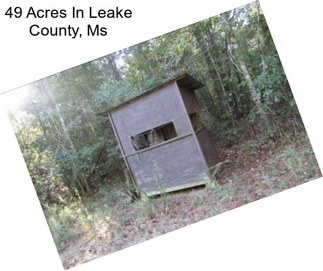 49 Acres In Leake County, Ms