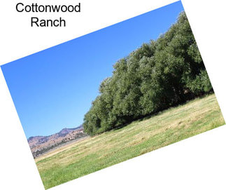 Cottonwood Ranch