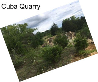 Cuba Quarry