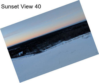 Sunset View 40