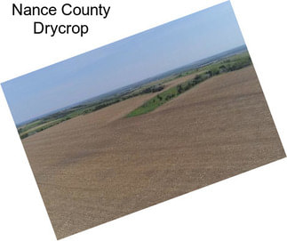 Nance County Drycrop