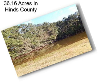 36.16 Acres In Hinds County