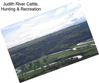 Judith River Cattle, Hunting & Recreation