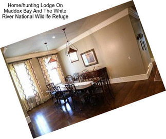 Home/hunting Lodge On Maddox Bay And The White River National Wildlife Refuge