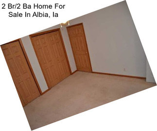 2 Br/2 Ba Home For Sale In Albia, Ia