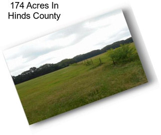 174 Acres In Hinds County