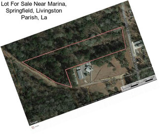 Lot For Sale Near Marina, Springfield, Livingston Parish, La