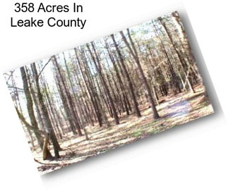 358 Acres In Leake County