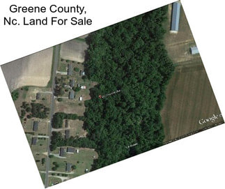 Greene County, Nc. Land For Sale