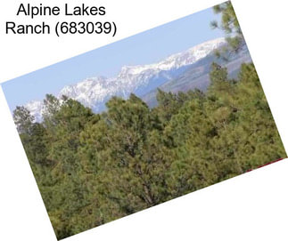 Alpine Lakes Ranch (683039)