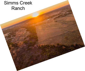 Simms Creek Ranch