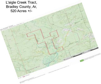 L\'aigle Creek Tract, Bradley County, Ar, 520 Acres +/-