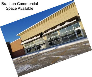 Branson Commercial Space Available