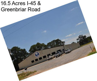 16.5 Acres I-45 & Greenbriar Road