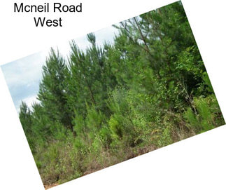 Mcneil Road West