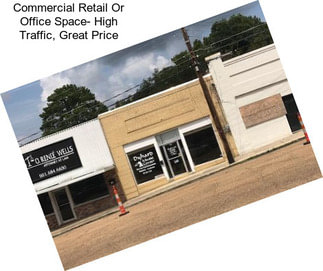 Commercial Retail Or Office Space- High Traffic, Great Price
