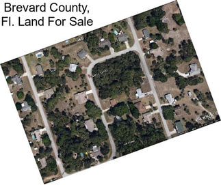 Brevard County, Fl. Land For Sale
