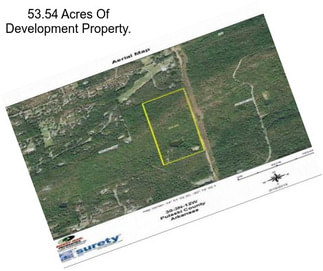 53.54 Acres Of Development Property.