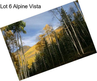 Lot 6 Alpine Vista