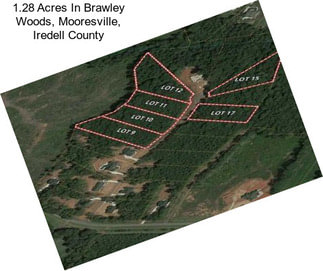 1.28 Acres In Brawley Woods, Mooresville, Iredell County