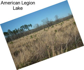 American Legion Lake