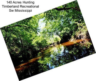 140 Acres Hunting Timberland Recreational Sw Mississippi