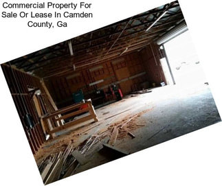 Commercial Property For Sale Or Lease In Camden County, Ga