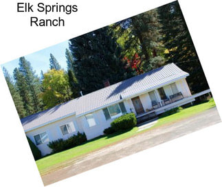 Elk Springs Ranch