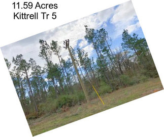 11.59 Acres Kittrell Tr 5