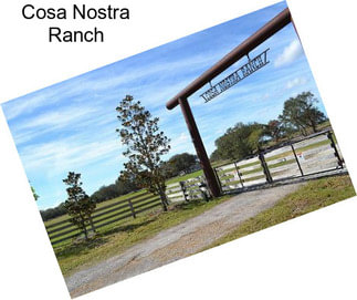 Cosa Nostra Ranch