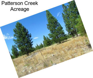 Patterson Creek Acreage