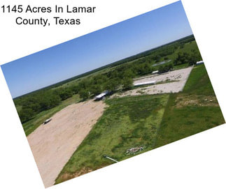 1145 Acres In Lamar County, Texas