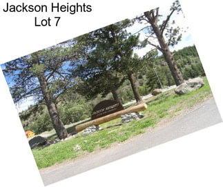 Jackson Heights Lot 7