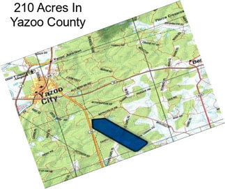 210 Acres In Yazoo County