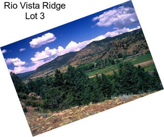 Rio Vista Ridge Lot 3