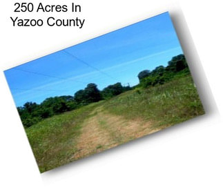 250 Acres In Yazoo County