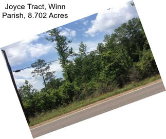Joyce Tract, Winn Parish, 8.702 Acres