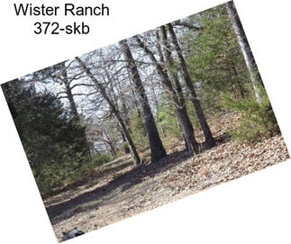 Wister Ranch 372-skb