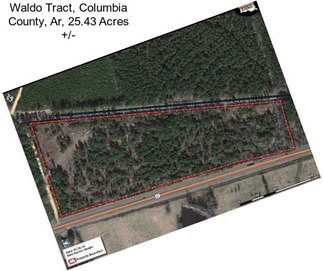 Waldo Tract, Columbia County, Ar, 25.43 Acres +/-
