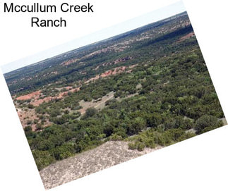 Mccullum Creek Ranch