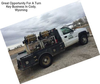 Great Opportunity For A Turn Key Business In Cody, Wyoming