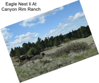 Eagle Nest Ii At Canyon Rim Ranch