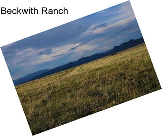 Beckwith Ranch