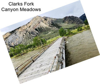 Clarks Fork Canyon Meadows
