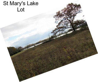 St Mary\'s Lake Lot