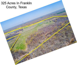 325 Acres In Franklin County, Texas