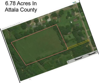 6.78 Acres In Attala County