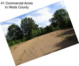 41 Commercial Acres In Hinds County